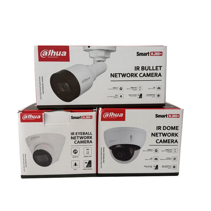 IPC-HFW1230S1-A-S5 2.8MM 2MP Entry IR Audio Fixed focal Bullet Network Camera