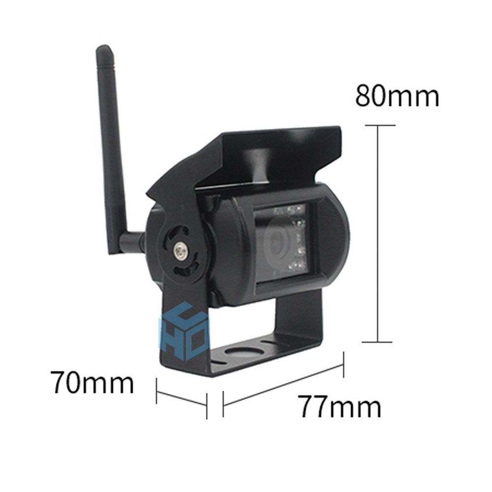 Outstanding Quality 7 inch analog signal wireless reversing image warning radar