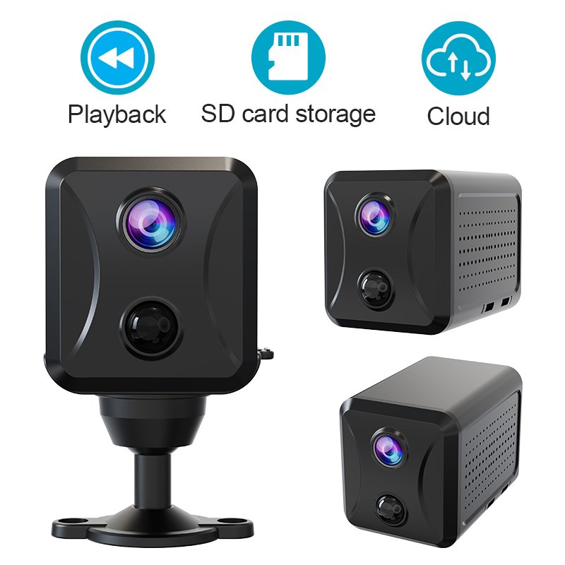 Smart APP 4G/WIFI Mini Camera PIR Detection Battery Powered Wireless Cameras Motion Detect Network Small Camera