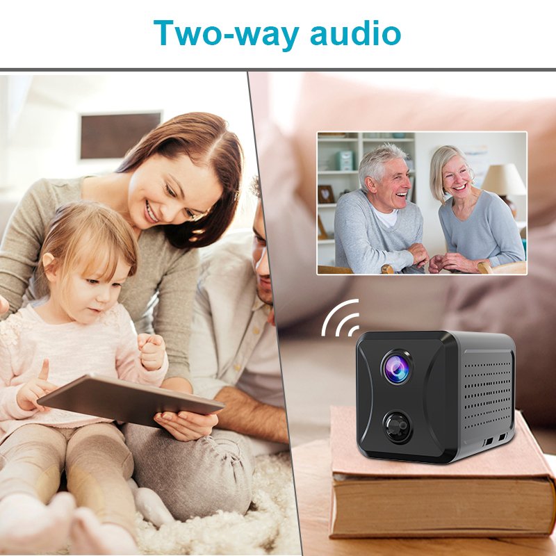 Smart APP 4G/WIFI Mini Camera PIR Detection Battery Powered Wireless Cameras Motion Detect Network Small Camera