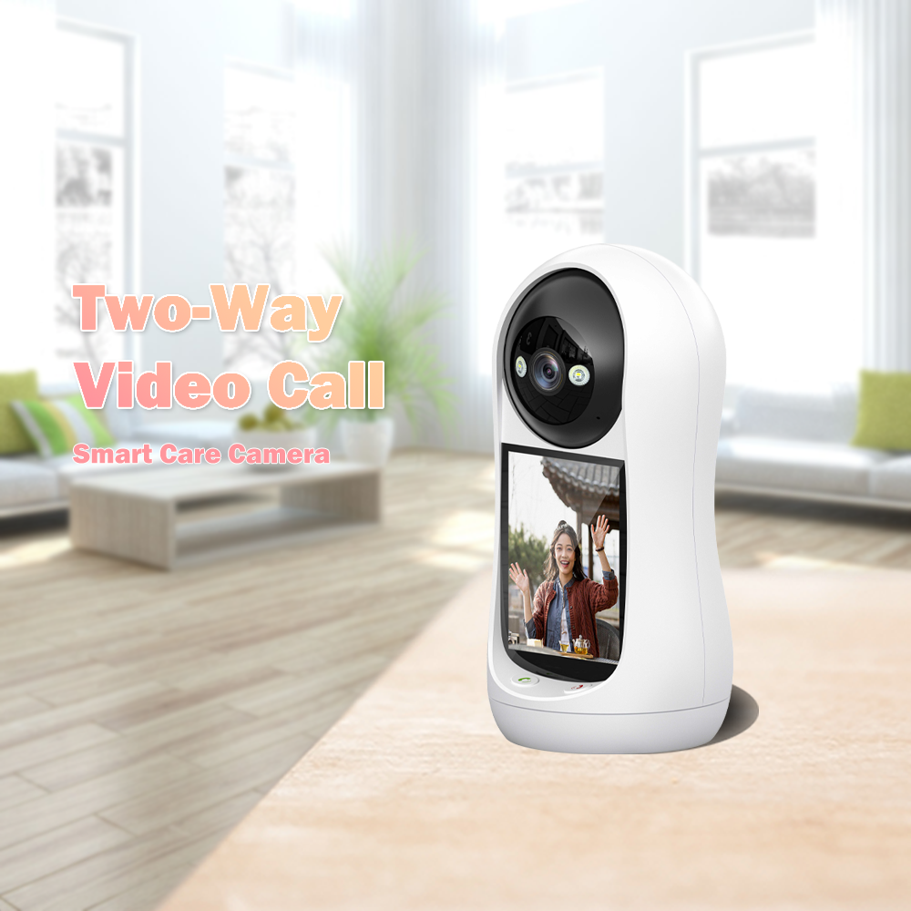 ICSEE 3MP Smart Cloud Indoor IP CCTV Network Camera with AI Video CMOS Sensor SD Card Visualization Two-Way Audio for Home Use