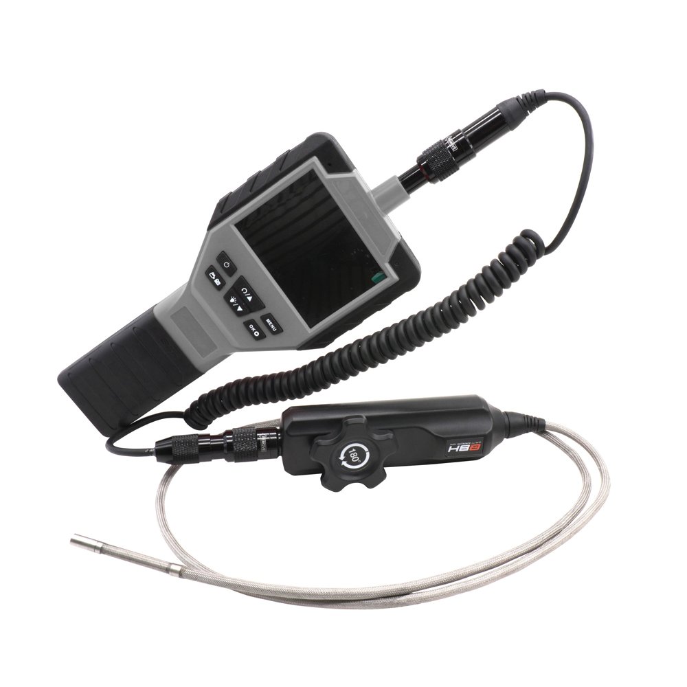 Advanced Vehicle tool high definition 6.0mm snake tube 2-way articulating industrial borescope camera automobile repair tool