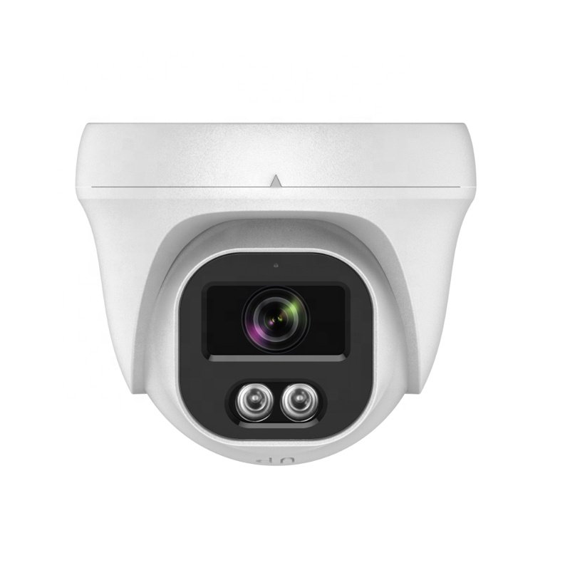 Colorvu full color network camera colorful night vision Fixed focal Eyeball security video POE ip camera
