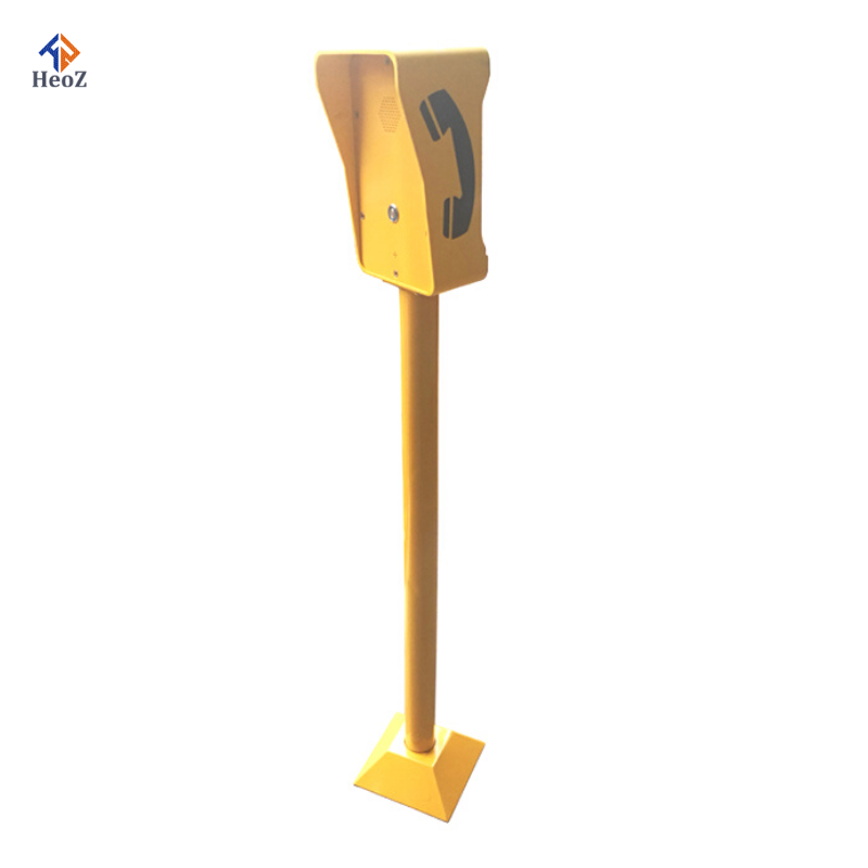 GSM Call Box Handfree Phone Station Blue Light Emergency Telephone Tower Interfone Camera For Highway