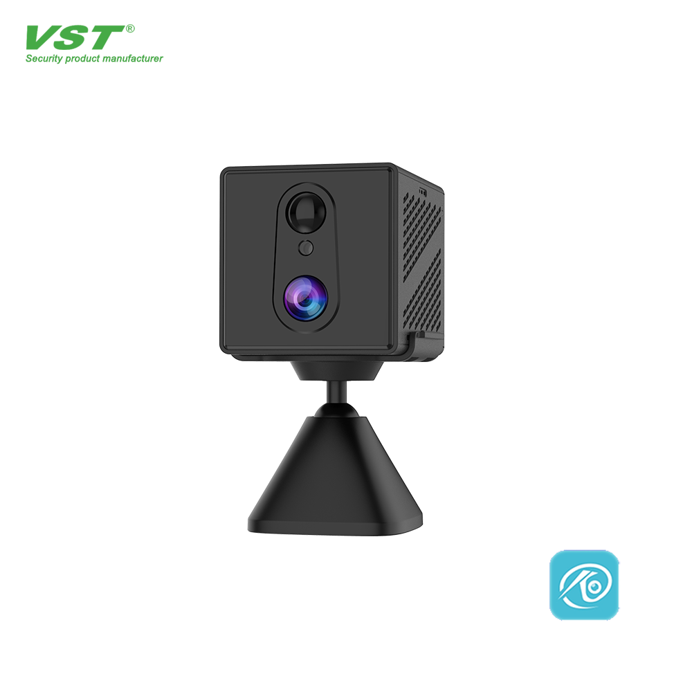 O-KAM Mini Camera 3MP Low Power WiFi Night Vision Wide Angle Two-Way Audio Built-In Mic Indoor Use Supports SD Card Cloud Data