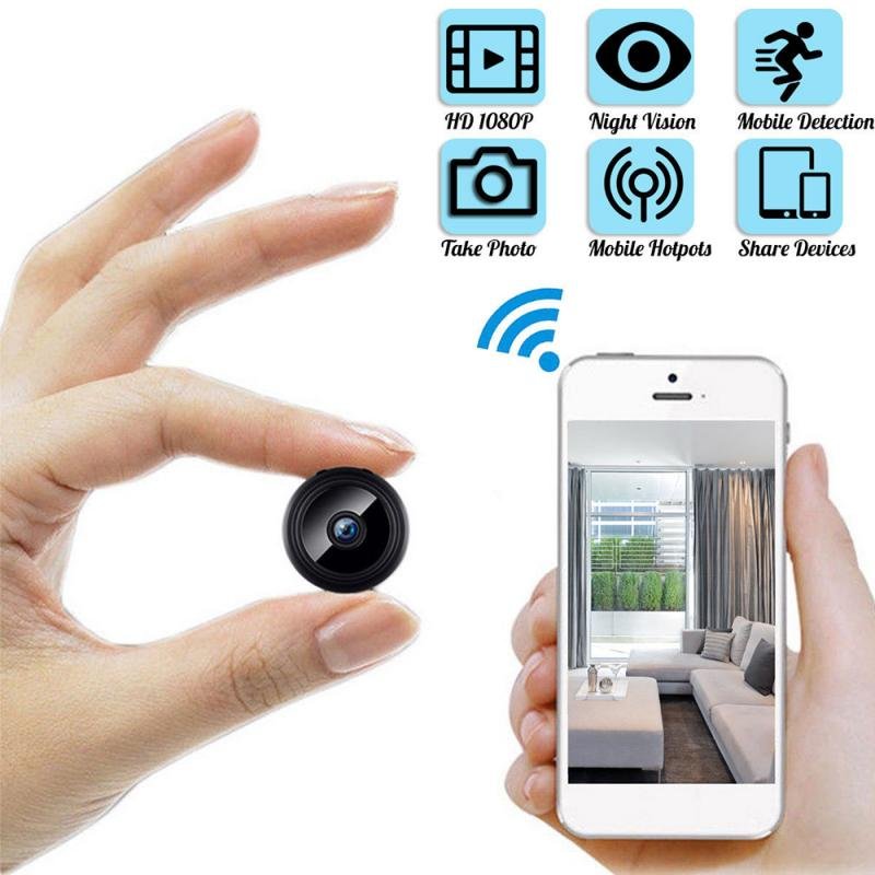Mini Camera Wireless WiFi IP Network Monitor Security Cam HD 1080P Home Security P2P Camera WiFi