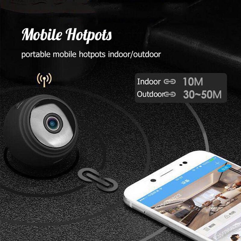Mini Camera Wireless WiFi IP Network Monitor Security Cam HD 1080P Home Security P2P Camera WiFi