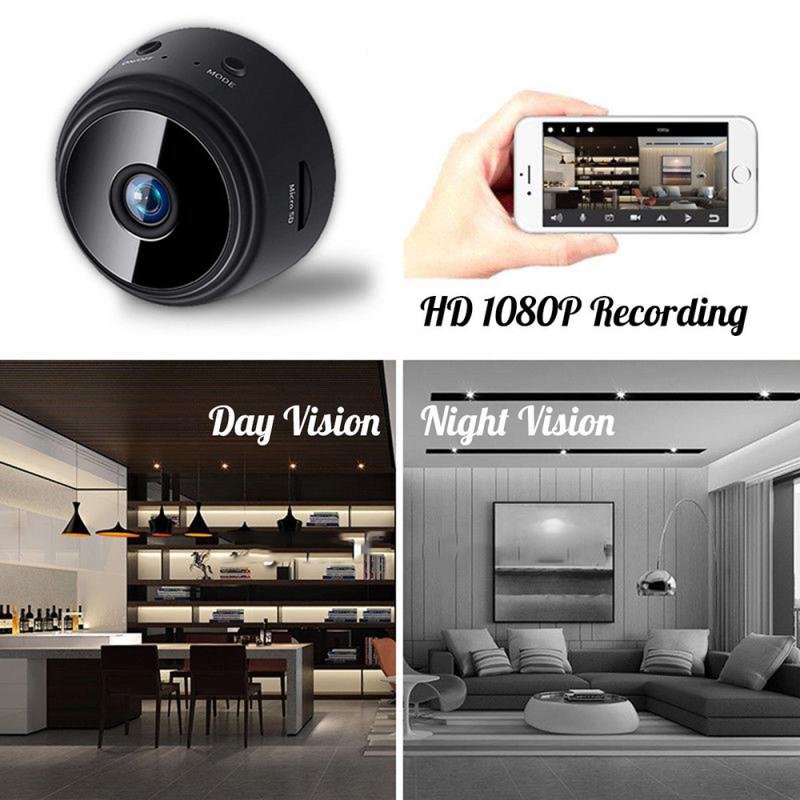 Mini Camera Wireless WiFi IP Network Monitor Security Cam HD 1080P Home Security P2P Camera WiFi