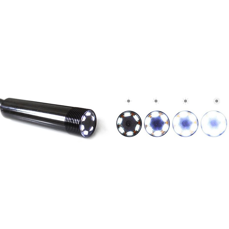 Hot sale hot sale 7mm AN97 mini camera 1m soft wire waterproof 3 in 1 industry endoscope camera Tube camera