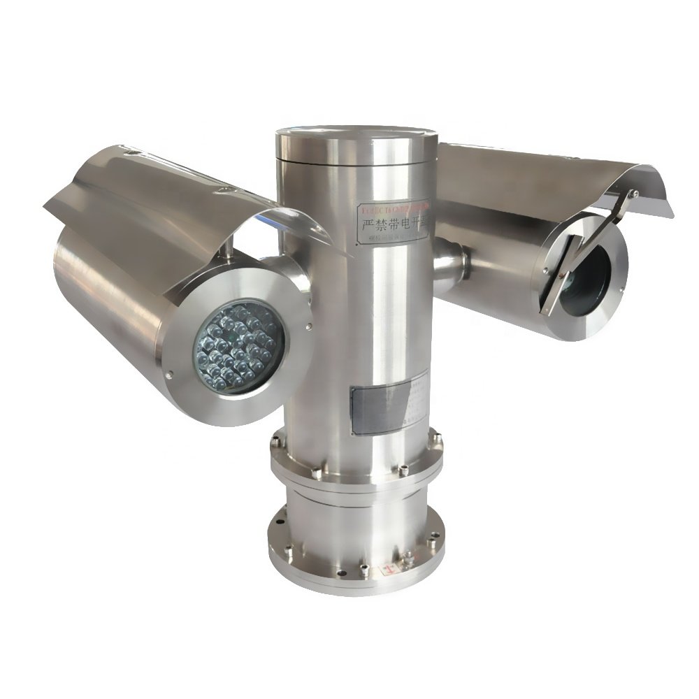 2MP 25X Explosion Proof Network PTZ Camera with IR Light and Wiper