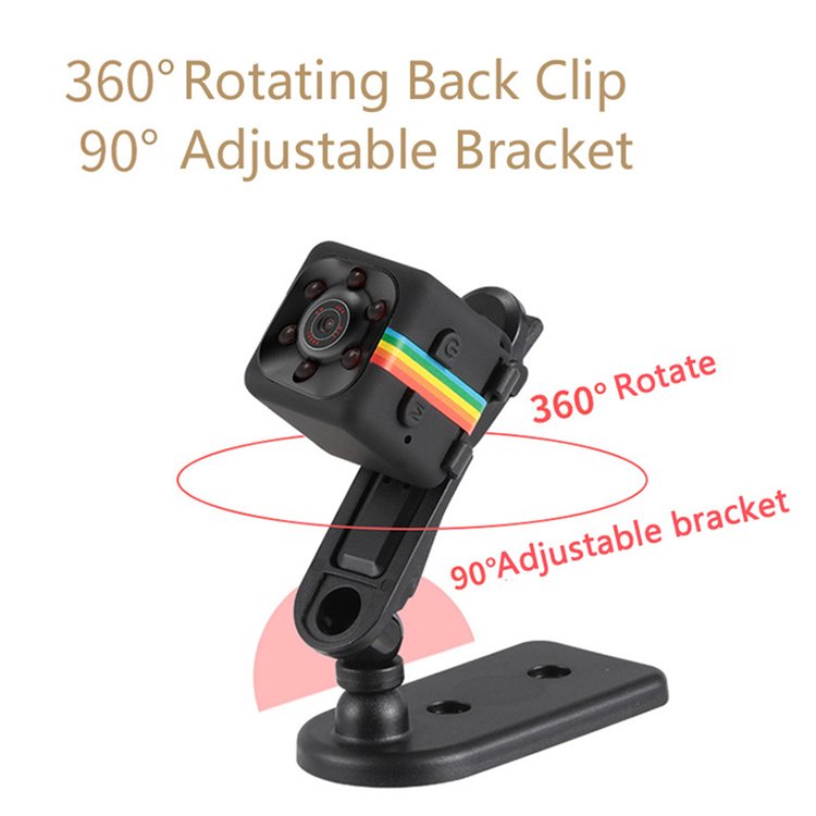 SQ11 HD 1080P Mini Camera with Night Vision and Motion Detection for Security Surveillance Camera