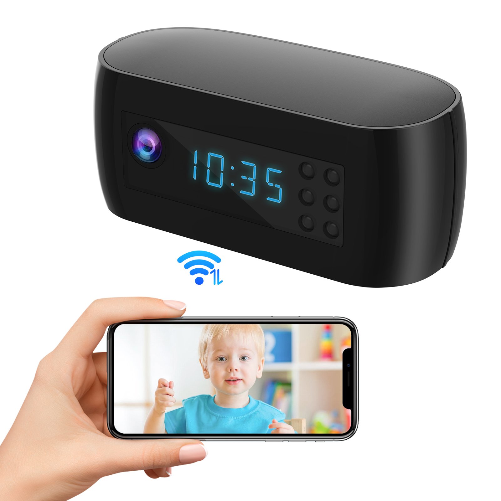 Factory Direct Sales 1080P Mini Camera Wireless Wifi Alarm Monitor Camera Support 256GB Card