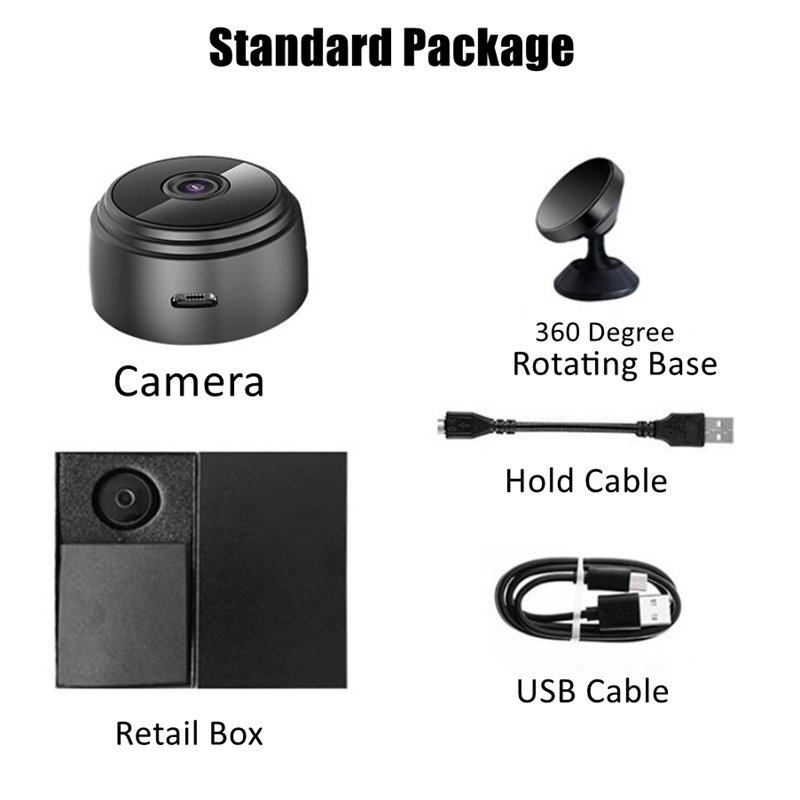 1080P HD IP Mini Camera wireless Wifi Camera Home Security Surveillance IR CUT Night Version Motion Retection Cam For Phone APP