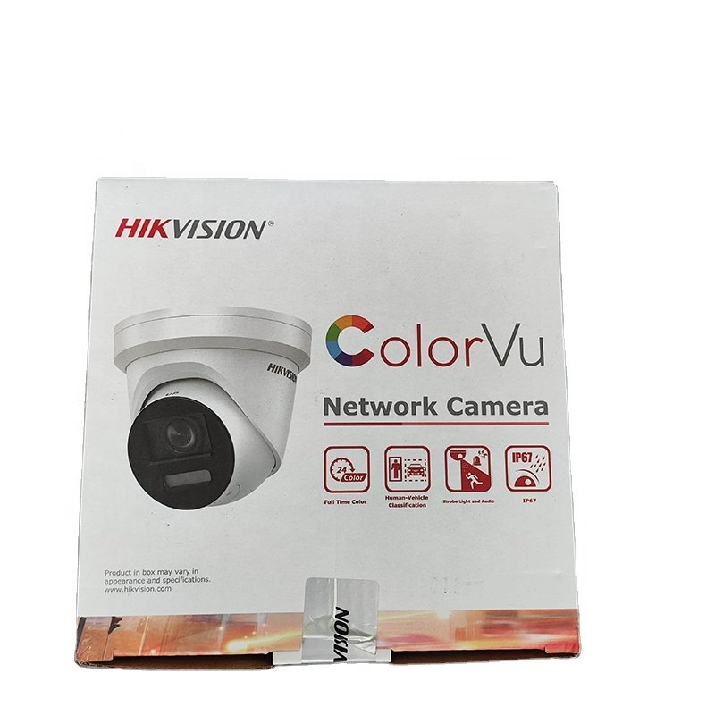 Hik DS-2CD3386G2-ISU 8MP IP Camera 4K Built-in Microphone AcuSense Fixed Turret Network Cam Advanced Streaming Technology