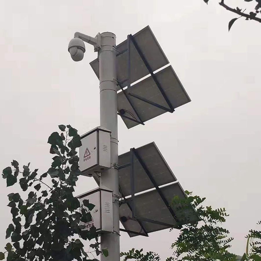 Wholesale Wireless cctv Security camera system Industrial grade 4g Wifi outdoor solar speed dome PTZ network camera installation