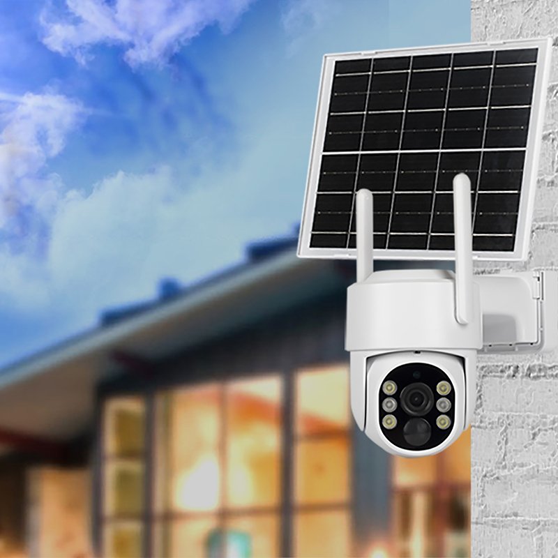 2MP Low Power PIR Wireless 355 Web Ptz Outdoor Solar Ip Wifi Security Camera System Cctv Network Camera