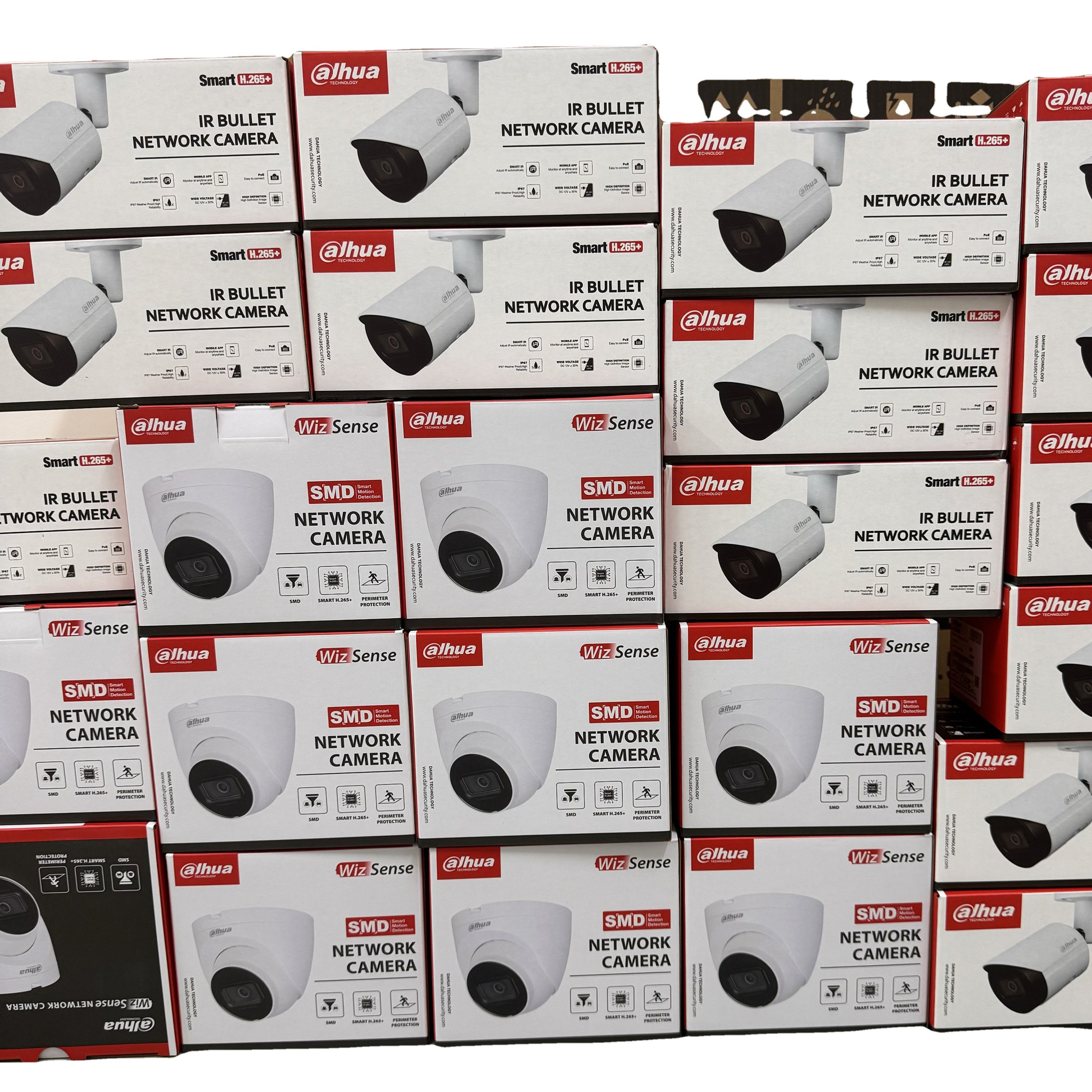 IPC-HDW2831T-AS-S2 Dahua Ip Camera 8MP Motion detection Lite IR 30M Fixed focal Eyeball Network Camera