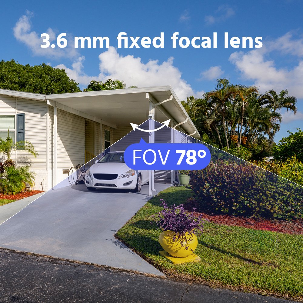 2MP TVI Audio & Smart Dual Light Indoor Outdoor Analog Bullet camara de seguridad home security camera system wireless