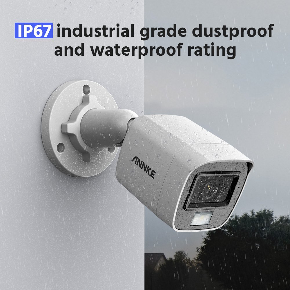 2MP TVI Audio & Smart Dual Light Indoor Outdoor Analog Bullet camara de seguridad home security camera system wireless
