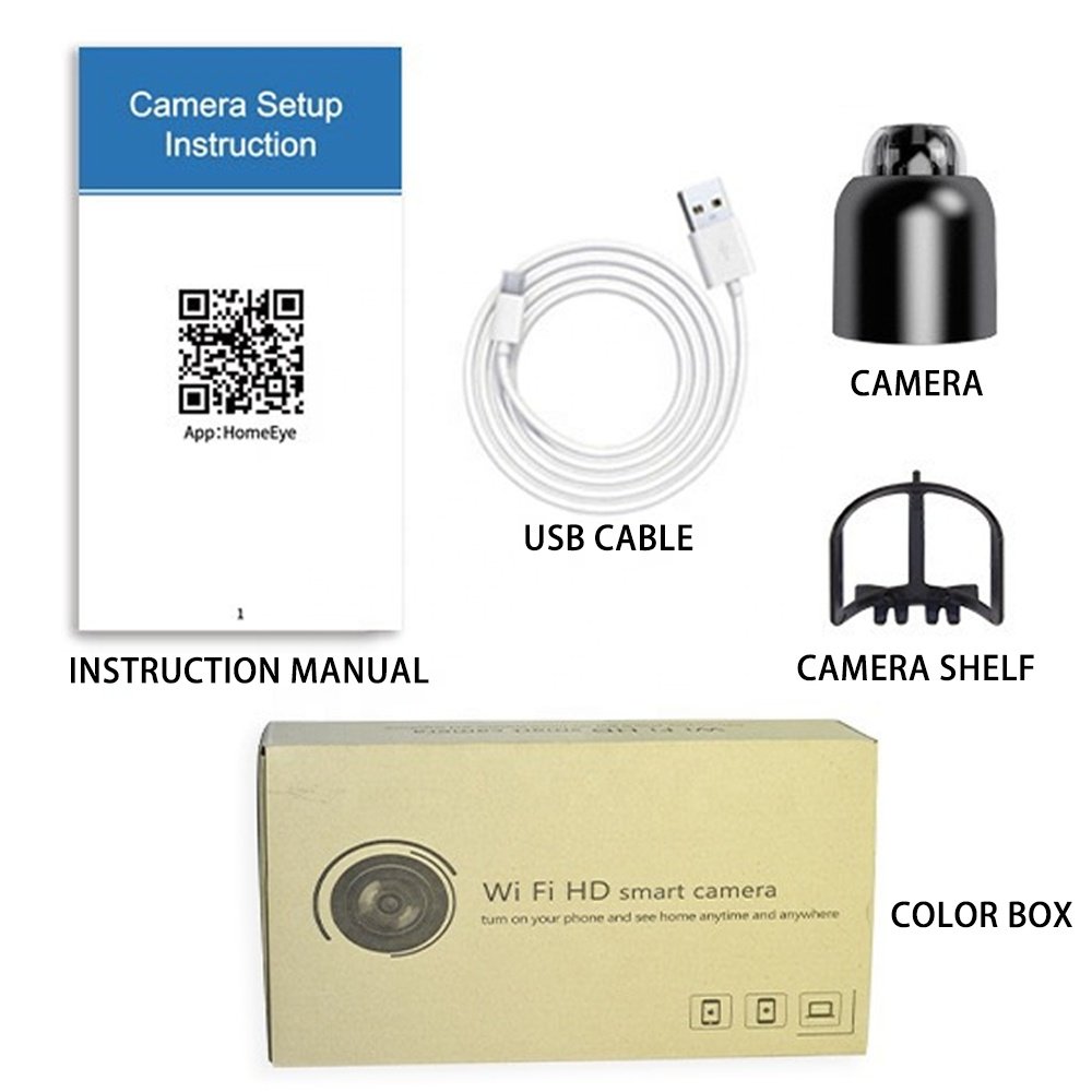 Low price Smart Wireless WiFi Monitoring Remote Network HD X5 Mini Home Camera Homeeye APP