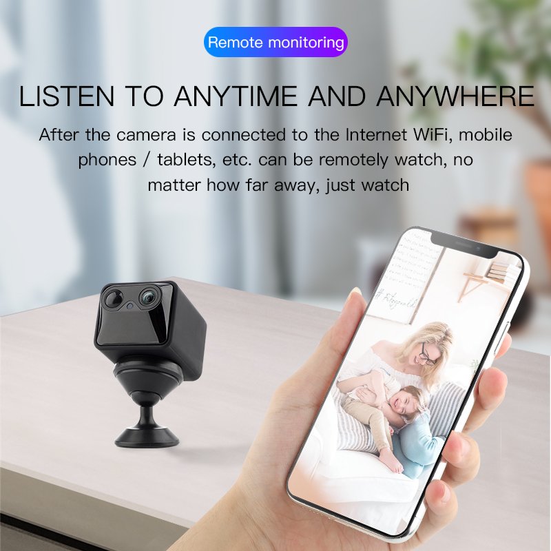 Long Standby Time 1080P HD Mini Camera IP Wireless Video Security Protection Mini Camcorders Surveillance Cameras Wifi Camera