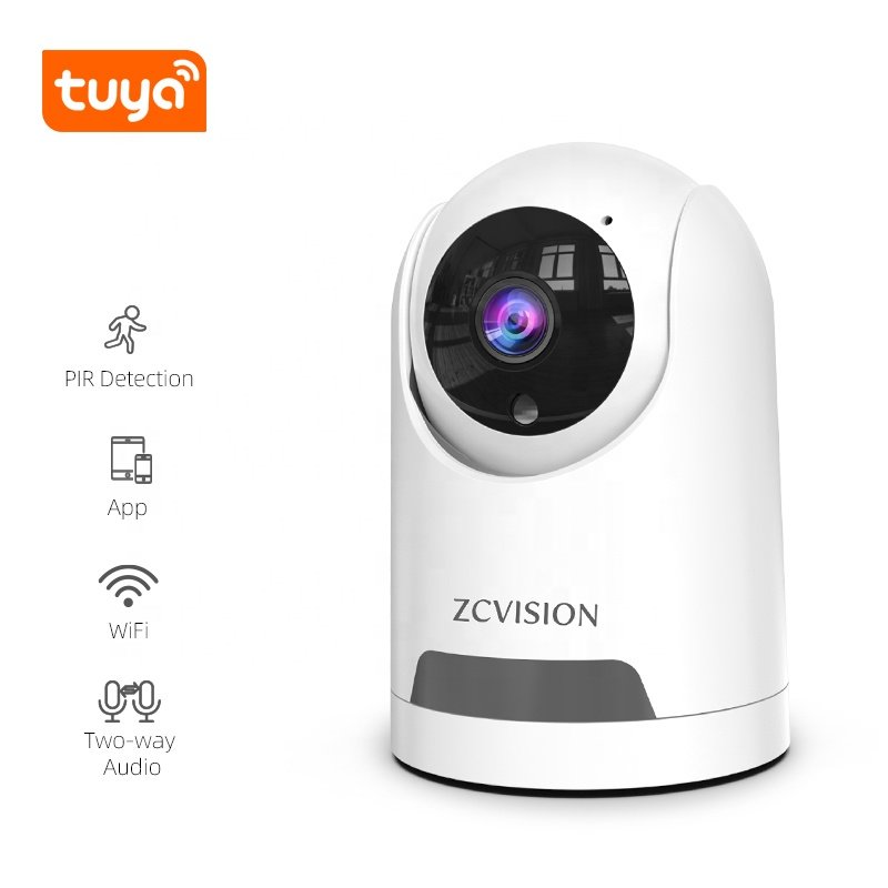Tuya 3MP Wireless Wifi IP Camera 4X Digital Zoom Cloud Storage Surveillance IP Camera Auto Tracking WIFI IP Camera