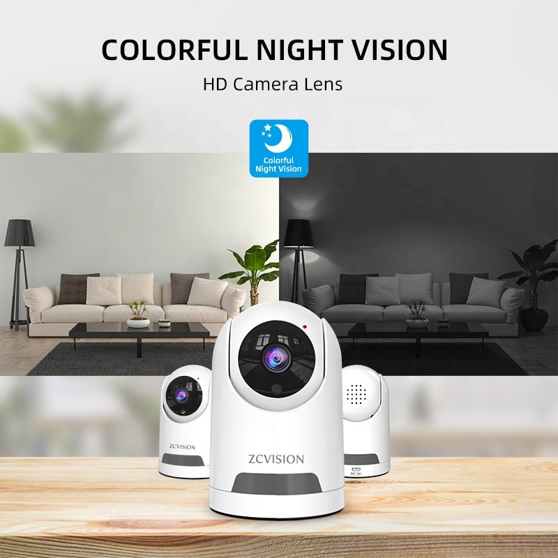 Tuya 3MP Wireless Wifi IP Camera 4X Digital Zoom Cloud Storage Surveillance IP Camera Auto Tracking WIFI IP Camera