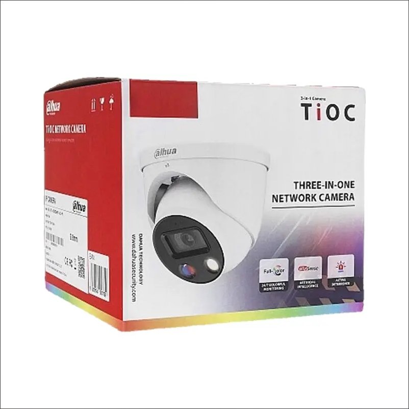 Dahua brand IPC-HDW3849H-AS-PV 2.8mm fixed lens 8MP Smart Dual Light Fixed-focal Eyeball WizSense Network Camera bulk stock DMSS