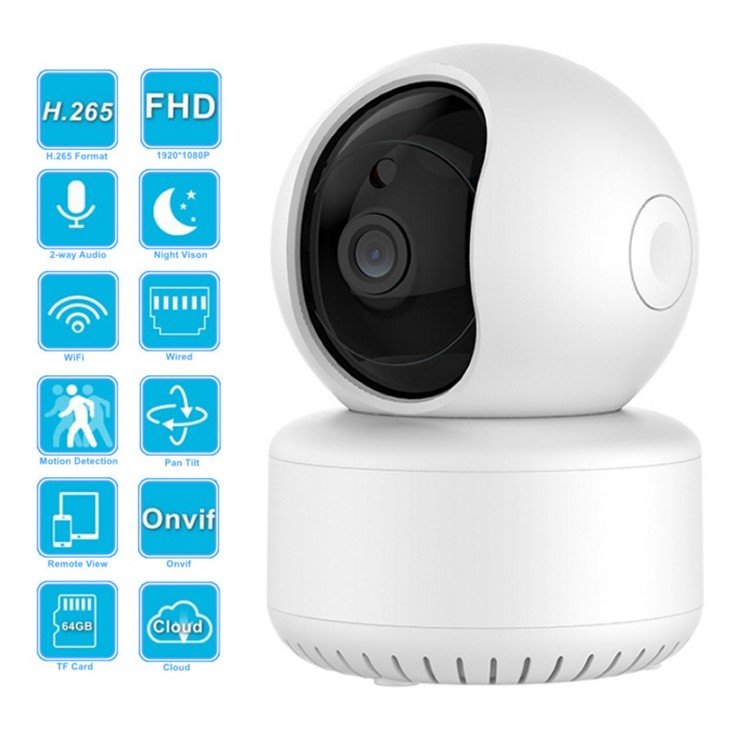 3MP iCSEE Wireless WIFI CCTV Camera Human Auto tracking Motion detection Network Camera