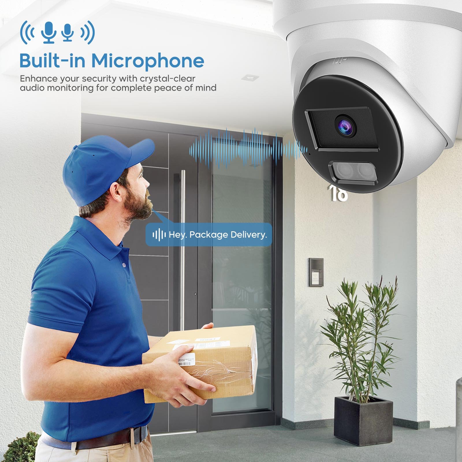Original Hik DS-2CD2347G2H-LIU DS-2CD2367G2H-LIU DS-2CD2387G2H-LIU Smart Hybrid Light With ColorVu Fixed Turret Network Camera