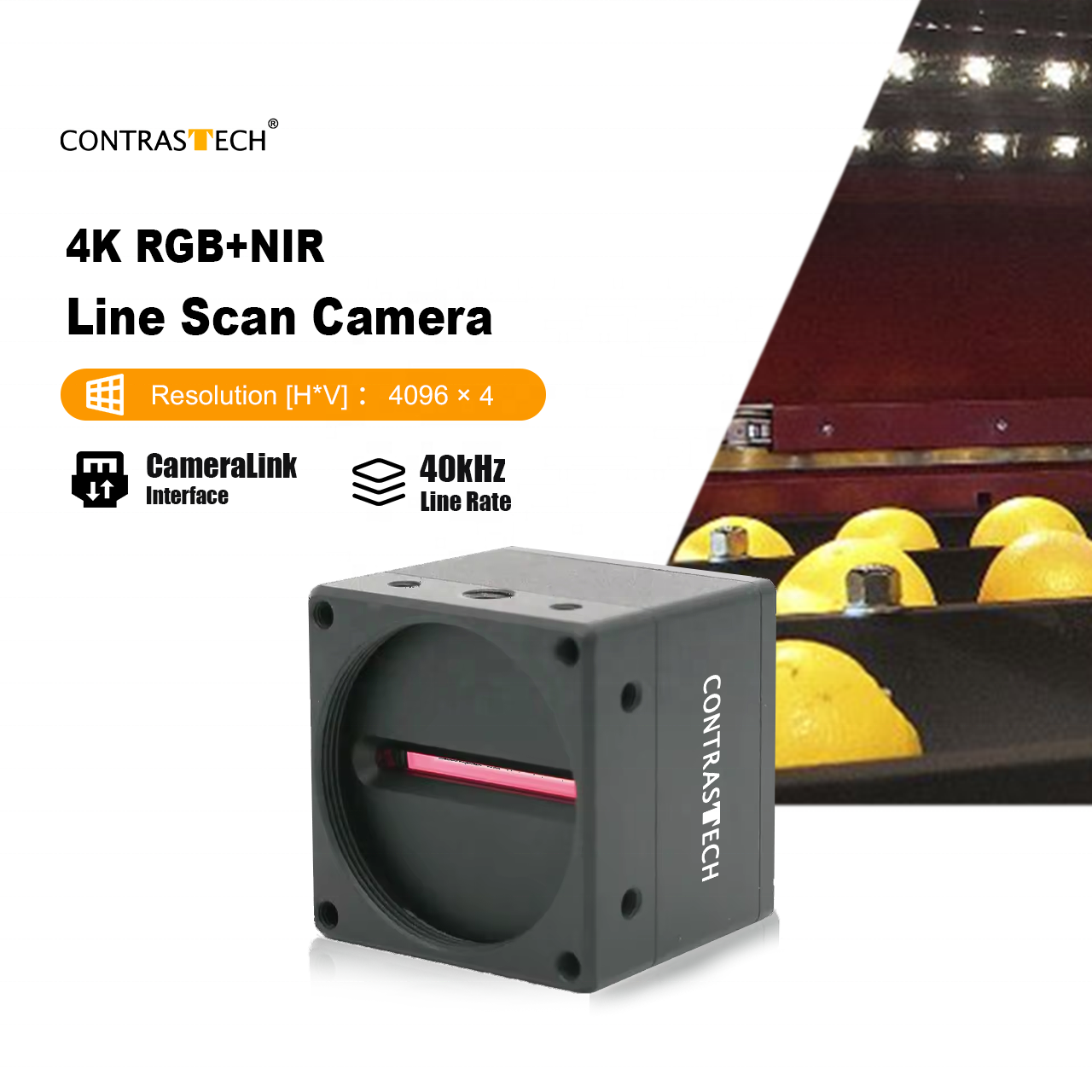 2MP 5MP 50fps Near Infrared 400-1100nm Free SDK GigE Vision Standard POE CMOS RGB + NIR Camera for Eye Tracking
