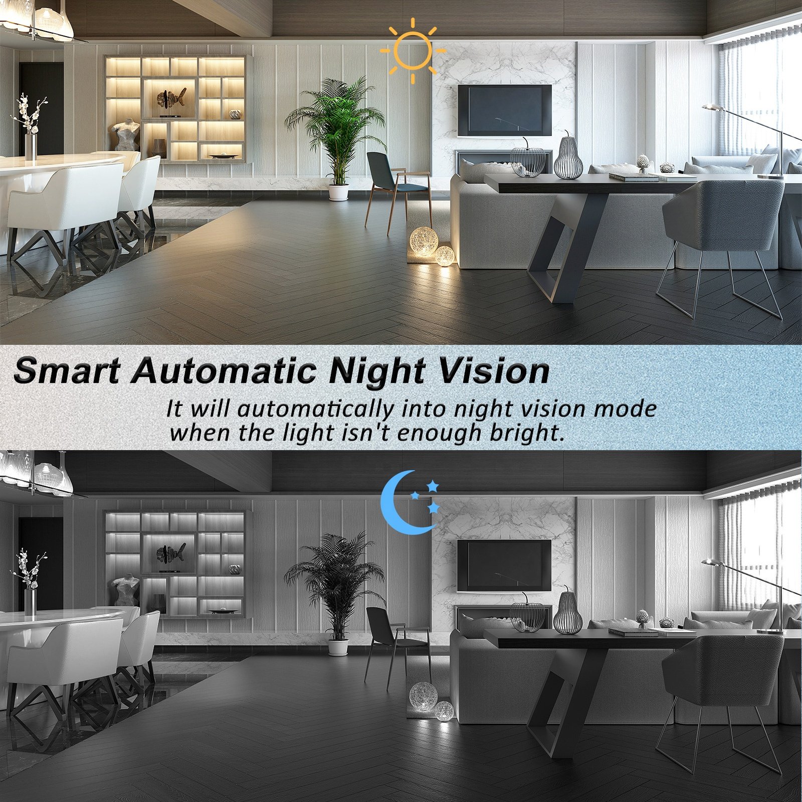 Mini WiFi Camera Small Camera Night Vision Home and Office Monitoring Cloud Storage Wireless Remote Baby Monitor