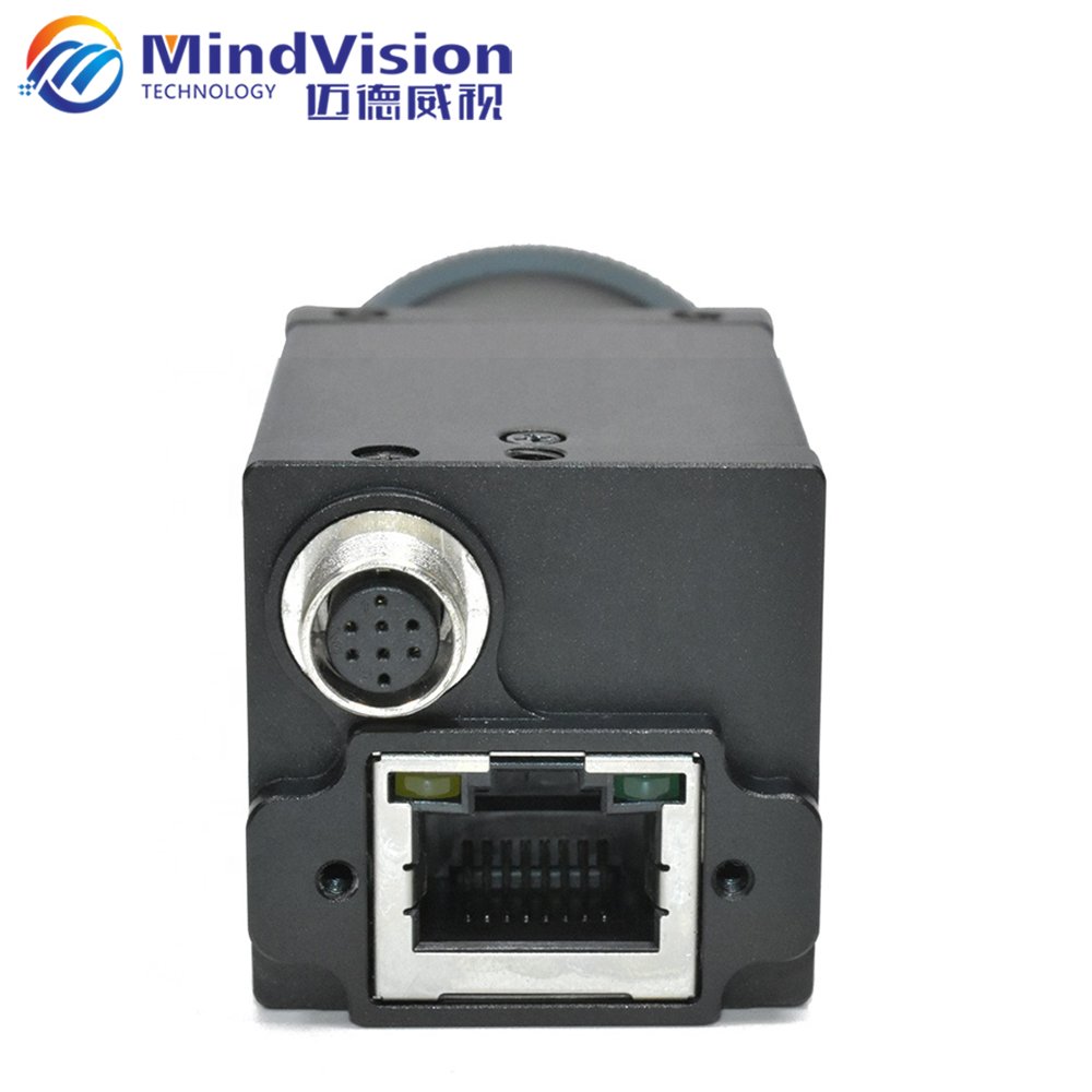 MindVision High Speed 2MP 1/1.8'' Global Shutter GigE Industrial Camera 60FPS CMOS Ethernet Camera C Mouth for Machine Vision