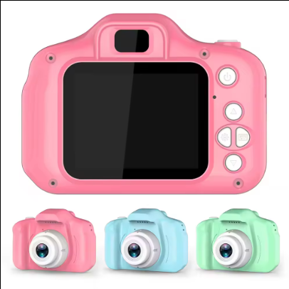 X2 Children Print Mini camera Cartoon Photo HD Video Camera Toys Children's camera