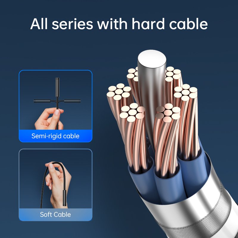 ANESOK W500 8mm HD 1080P 5M Dual Lens Rigid Wireless Endoscope Camera Endoscope Price
