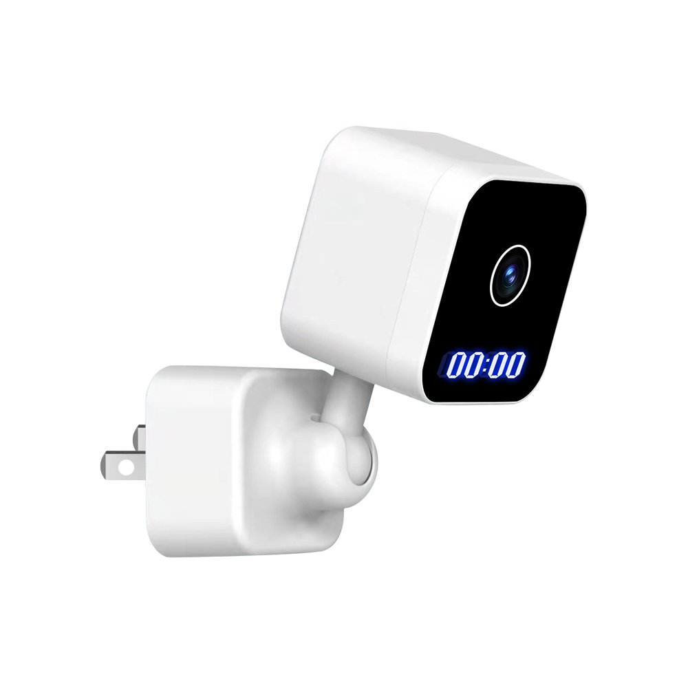 2MP Tuya wifi security ip camera Wireless 18650 Battery Powered Patent Design Homeeye surveillance Camera Mini Clock Camera