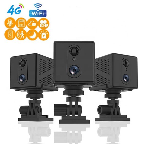 Mdvr Camera Set 3mp 4g Gps Wifi Sim Card Motion Detection Alarm For Cctv Mini Cameras Push Indoor Home Small Baby Monitor Camera