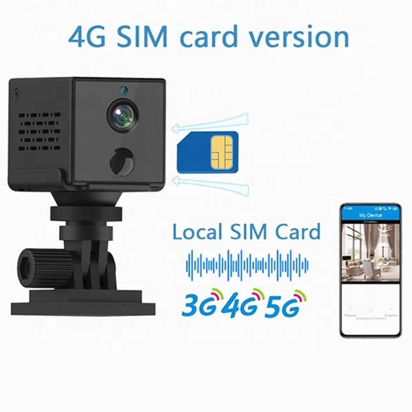 Mdvr Camera Set 3mp 4g Gps Wifi Sim Card Motion Detection Alarm For Cctv Mini Cameras Push Indoor Home Small Baby Monitor Camera