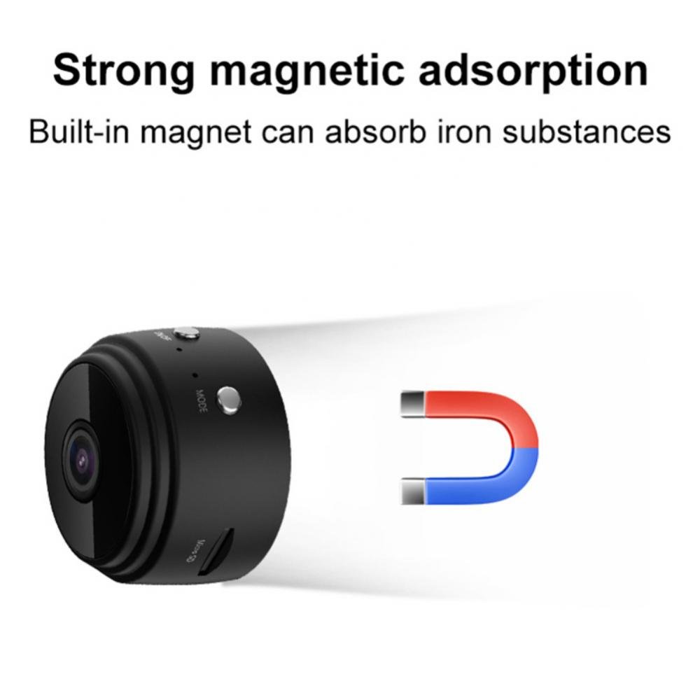 Ikevision A9 1080P Magnetic CCTV Wireless Battery Camera Night Vision Motion Alarm Wifi Small Mini Camera Wifi for Home Security