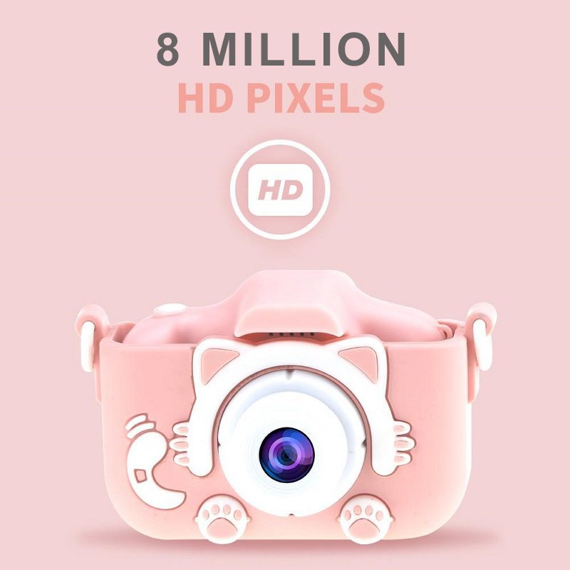 Photo Selfie Camera 1809p 2 Inch Rechargeable Kids Mini Digital Camera Toys Kids Camera For Children Gift