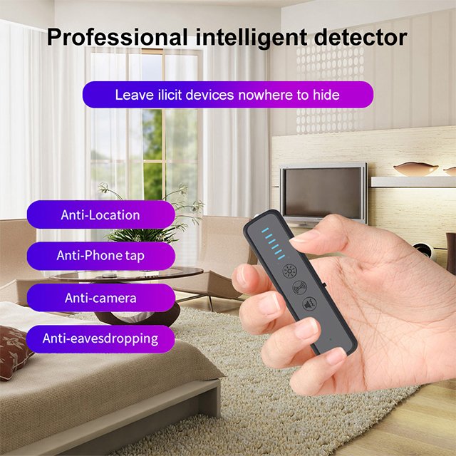PEGATAH S600 Portable Professional Intellint GPS Signal Detector Hotel Anti-Peeping Device Infrared Camera Security Protection