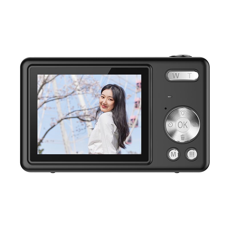 Q12 Cheap Mini Kids Camera With Fill Light Videography Portable 16X Zoom 2.4inch Screen for Children Gift Sale