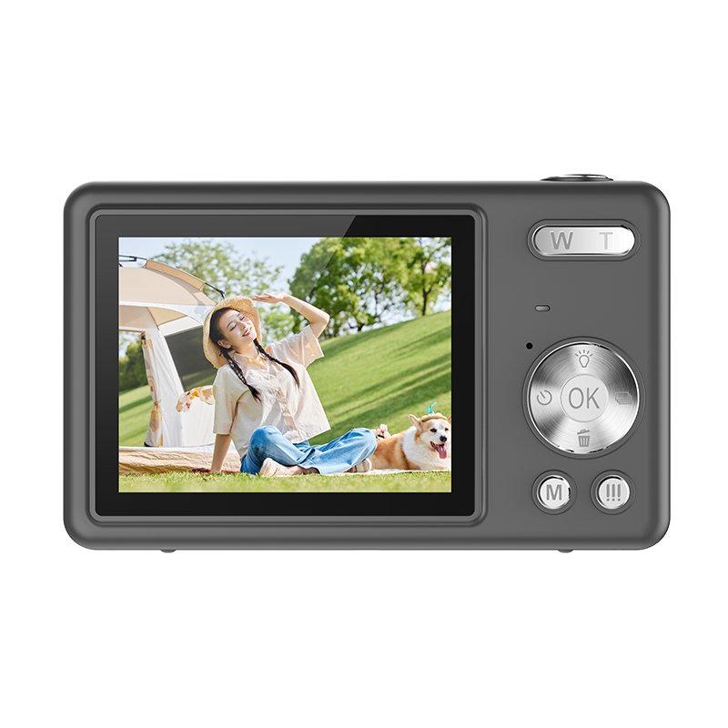 Q12 Cheap Mini Kids Camera With Fill Light Videography Portable 16X Zoom 2.4inch Screen for Children Gift Sale