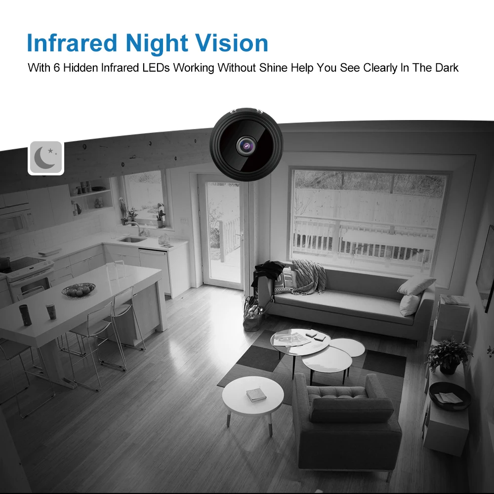 Hot Sales A9 Camera 1080p HD Resolution Super WiFi Camera For Home Security minicamera mini