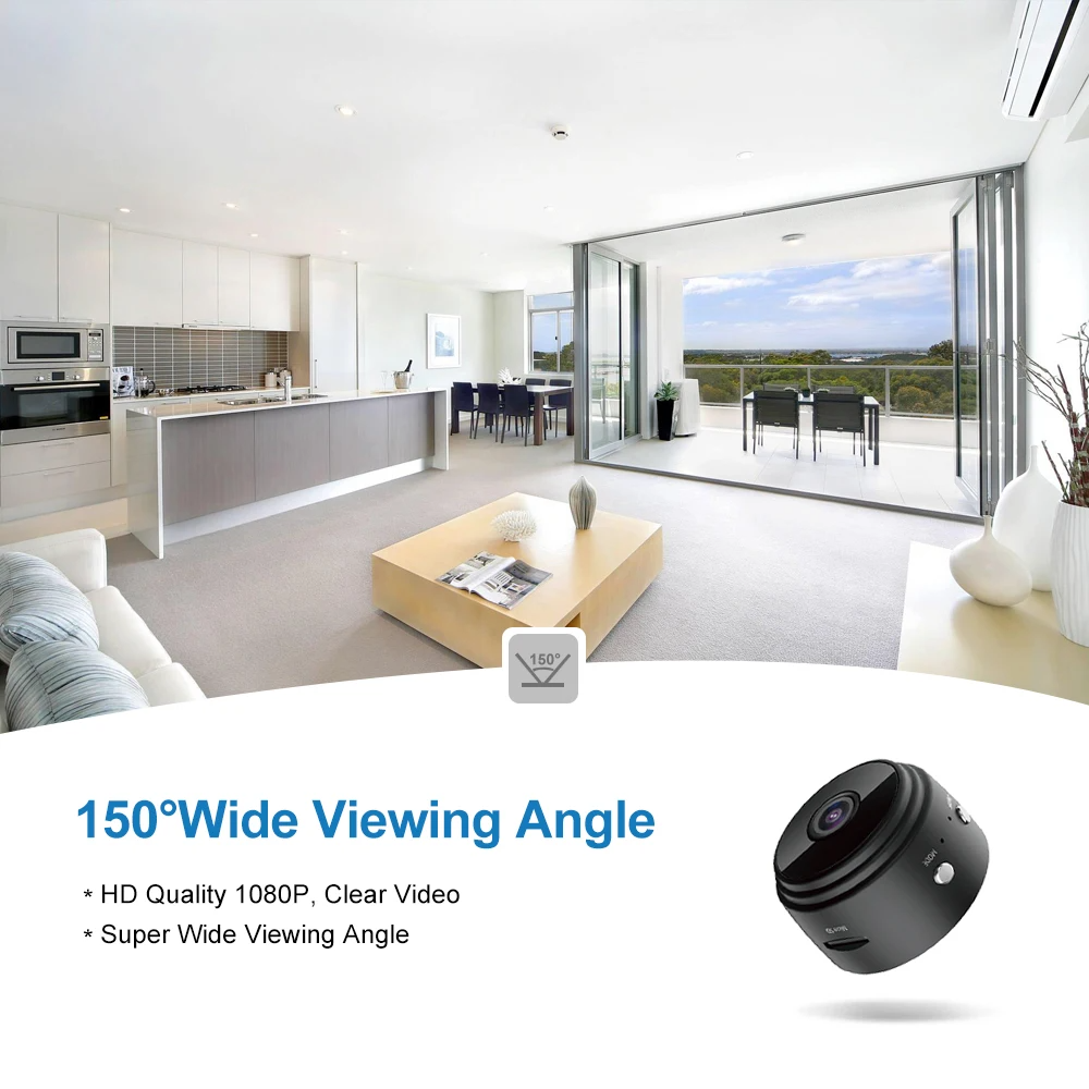 Hot Sales A9 Camera 1080p HD Resolution Super WiFi Camera For Home Security minicamera mini