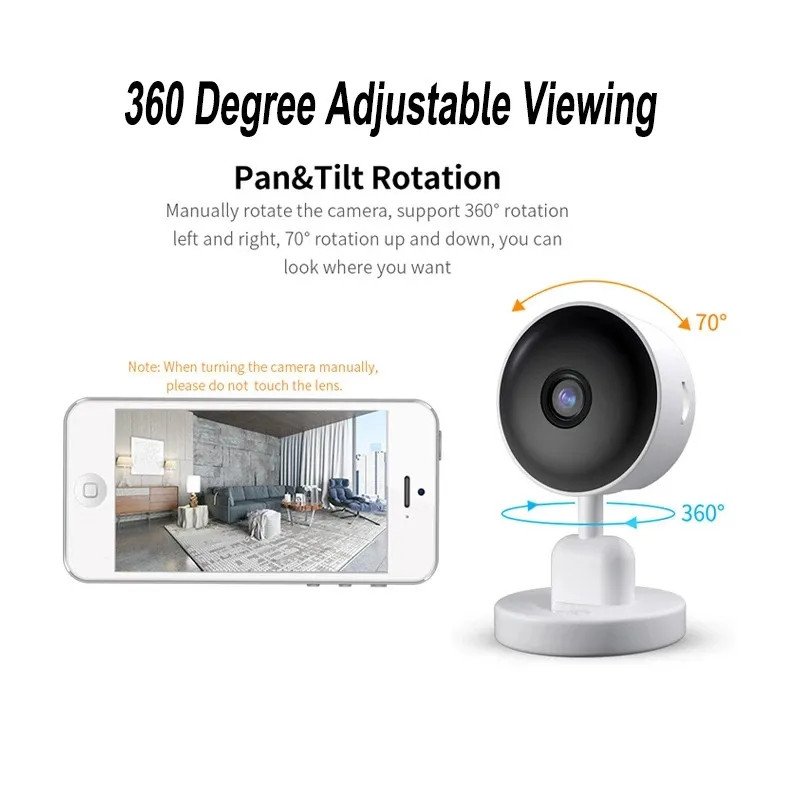 Low Price Wireless Baby Monitor Indoor Mini Wifi Network small Camera