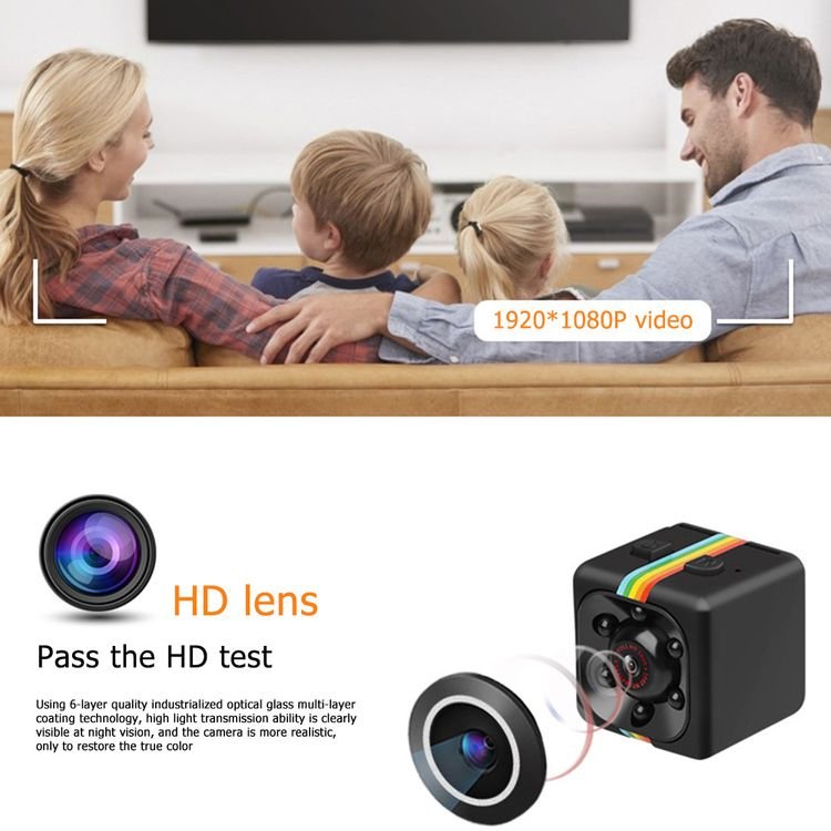 2022 New 1080p Mini Motion Detection Camera Dvr Audio Network Camera Sensor Car Video Recorder