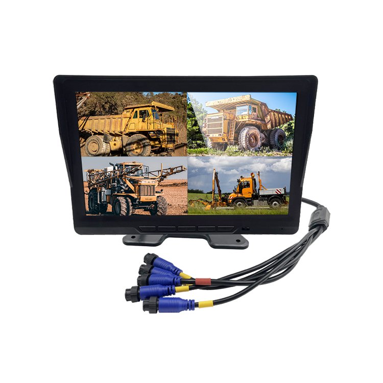 Blind Spot Detection BSD System Truck Side View Camera Monitor ADAS System Detect People Vehicle Nearby Alarm Collision Warning