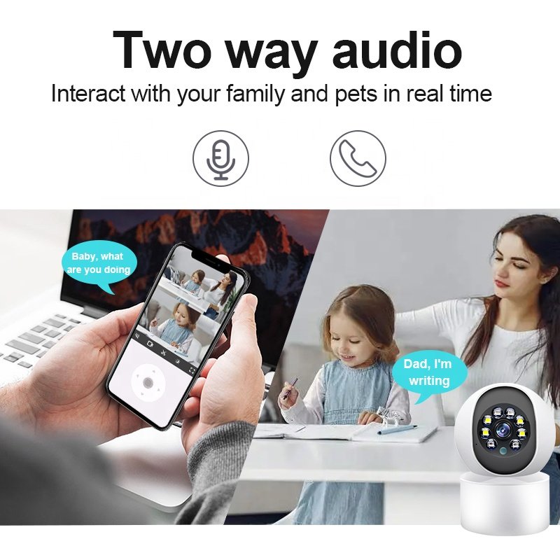 3 MP Care Cam App Network Video Surveillance Wireless H 265 Wifi Camera 4 Channel CCTV Smart Camera
