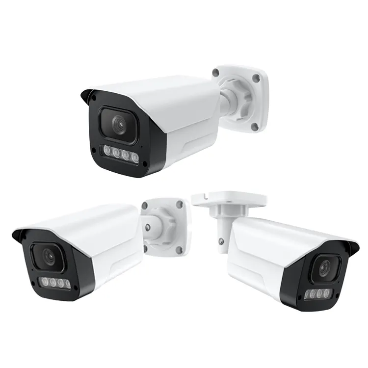Hot Selling 8CH DVR Full 5MP Analog CCTV Camera Kit With 8x Bullet Camera 1x 4TB Hard Drive HDD 8x BNC Video Power Cable